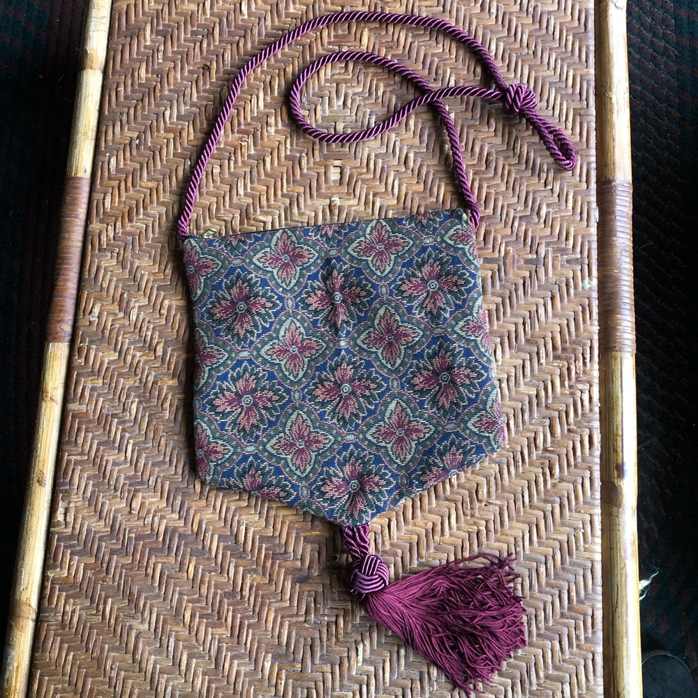 Handmade Tassel Tapestry Bag